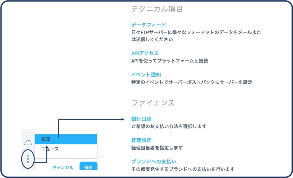 口座登録手順