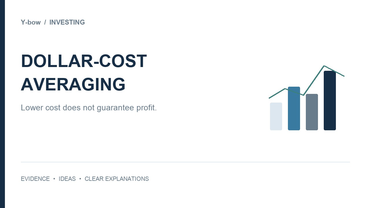 Dollar-Cost Averaging: A Lower Average Cost Is Not a Guaranteed Profit