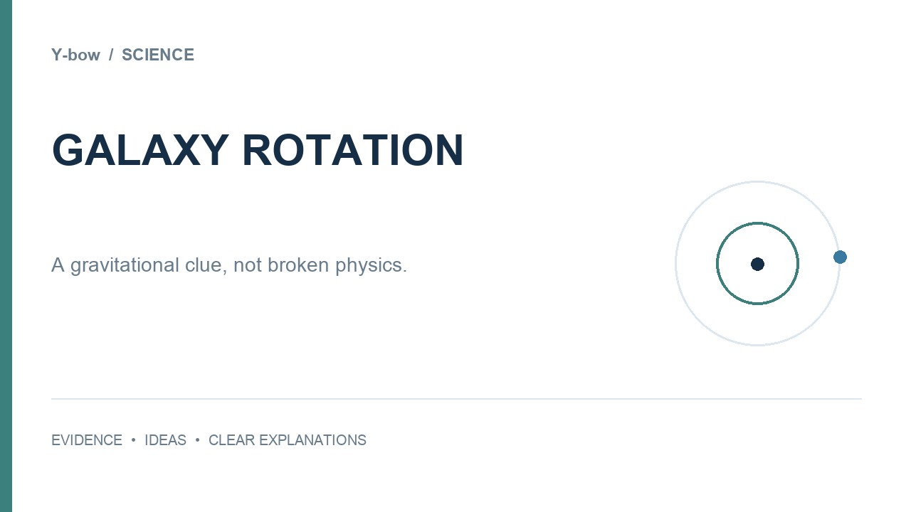 Galaxy Rotation Curves: What They Tell Us About Dark Matter