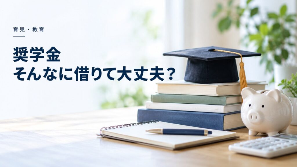育児・教育：一種/二種/返還/免除全ての経験者が教える奨学金：そんなに借りて大丈夫？を題材にしたイメージ