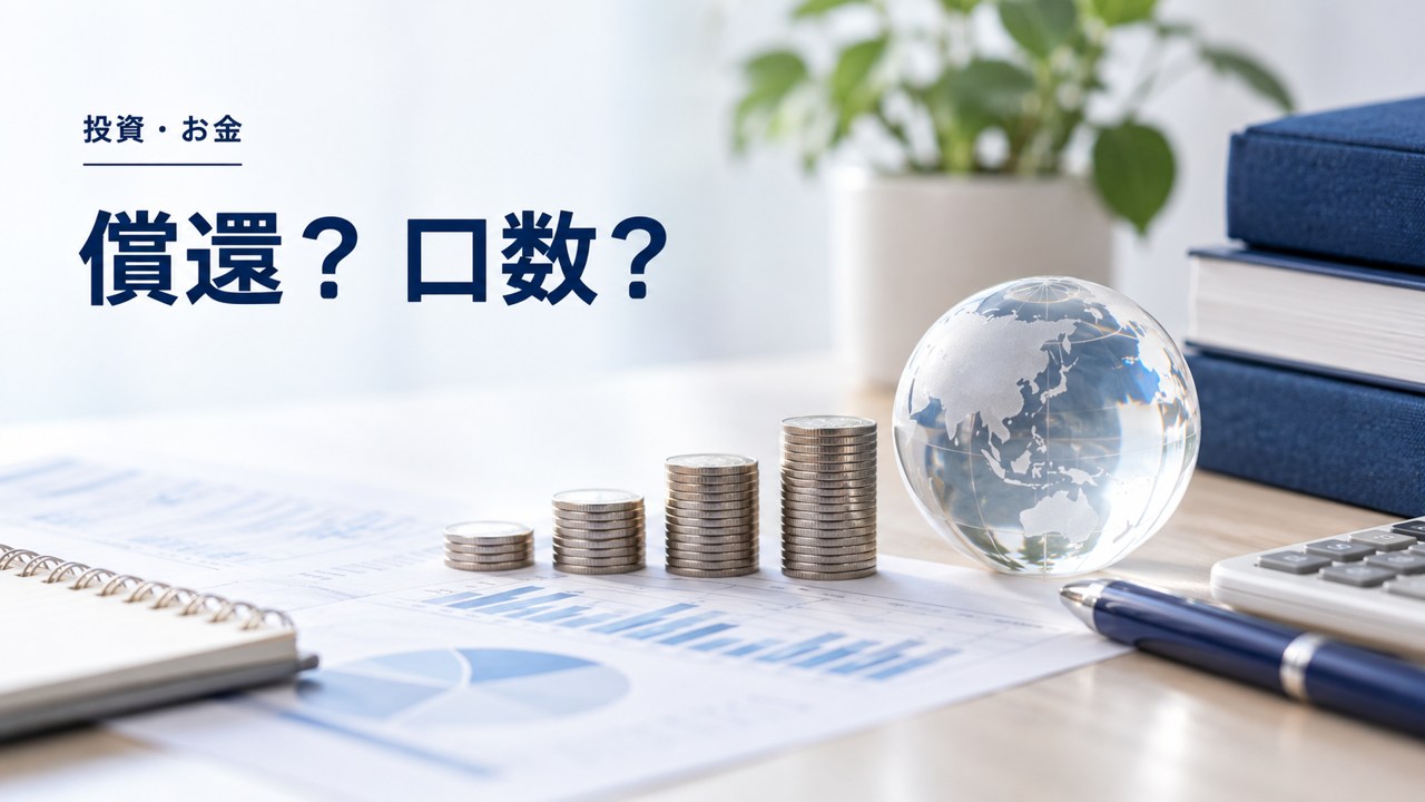 投資・お金:償還?口数?今さら聞けない投資信託のパラメーターの見方を題材にしたイメージ