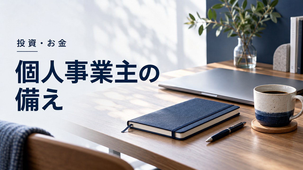 投資・お金：コロナ禍でも破綻しない事業主がやっていること｜売り上げ無しで生活を題材にしたイメージ