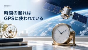 時間の遅れ現象は日常的:ウラシマ効果はGPSに使われているを紹介するイメージ