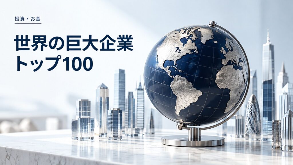 ビジュアルで見る世界の巨大企業トップ100：勢力図〜Apple最強を紹介するイメージ