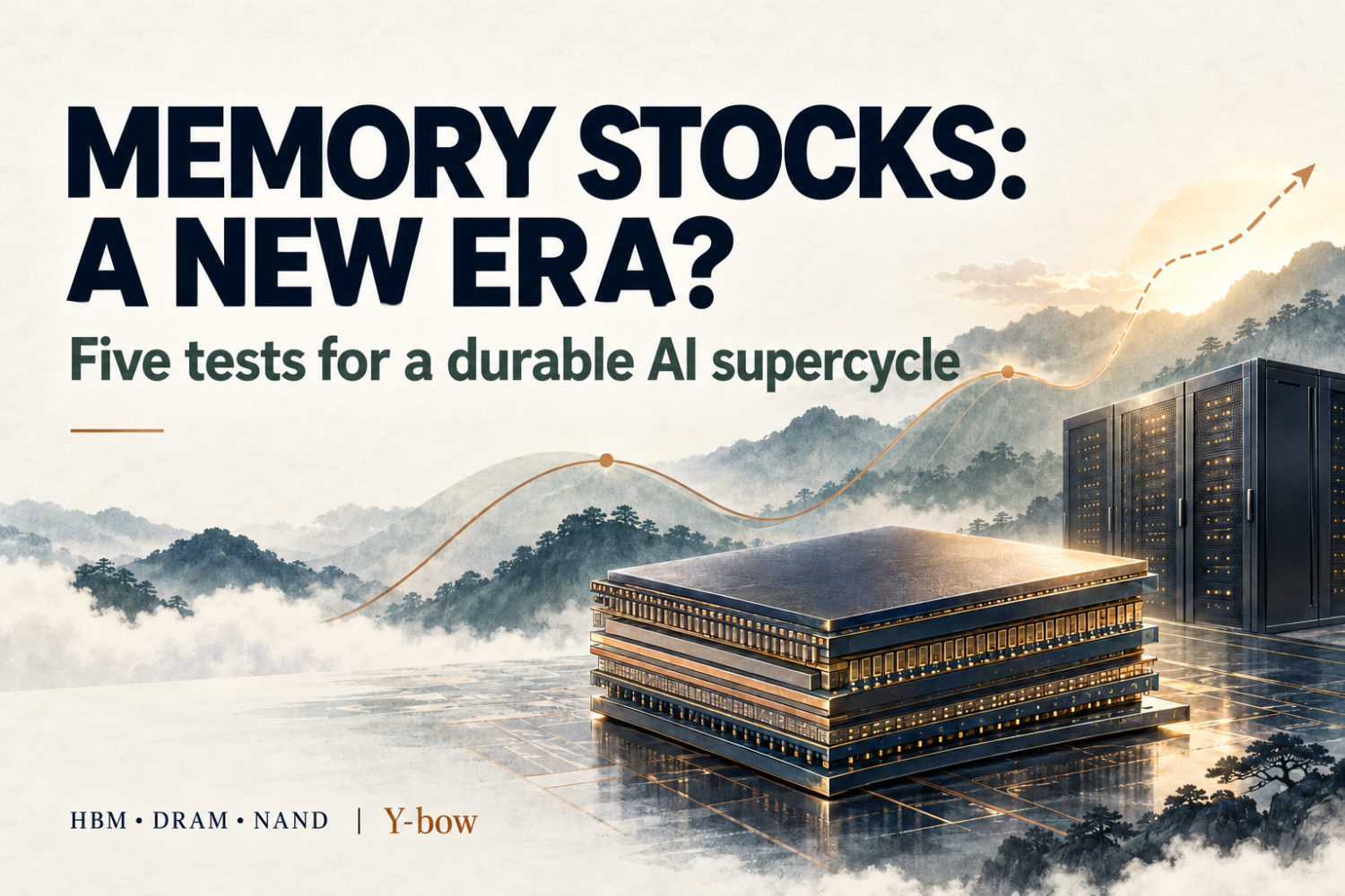 Memory stocks: a new era? Five tests for a durable AI supercycle